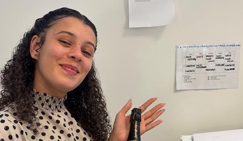 Nicole's work anniversary