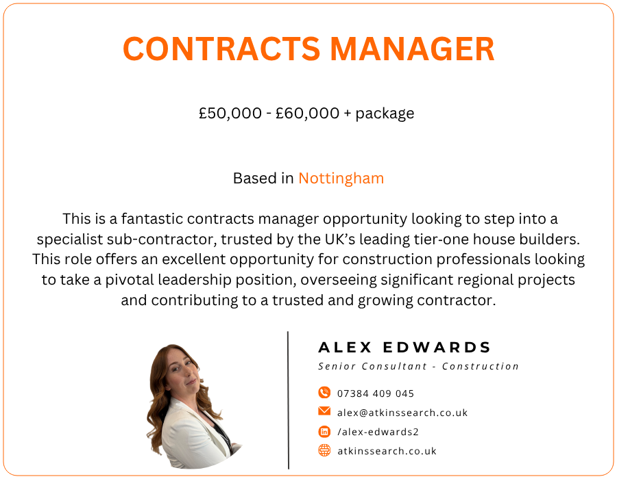 CONTRACTS MANAGER