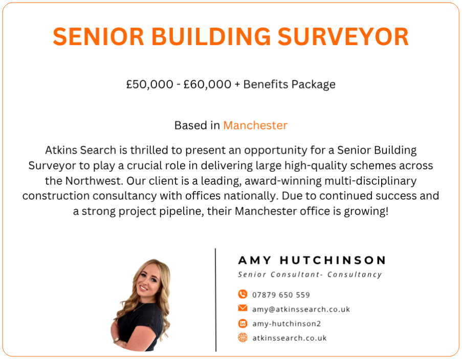Senior Building Surveyor Job